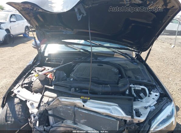 55SWF8EB3KU309837 2019 MERCEDES-BENZ C-CLASS Black უკანა ხედი