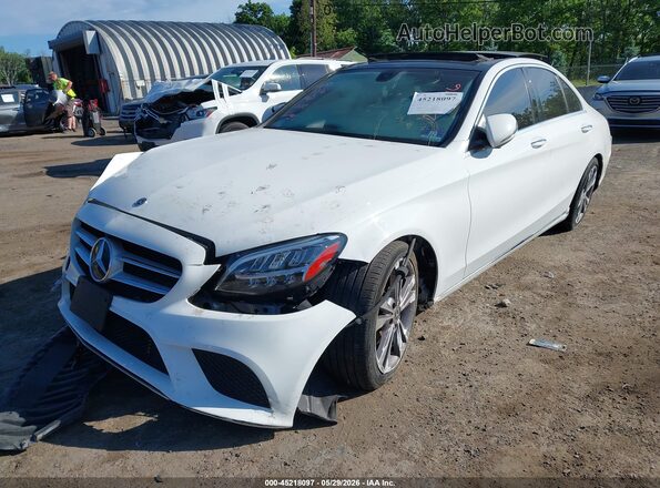 55SWF8EB4KU290196 2019 MERCEDES-BENZ C-CLASS White 
