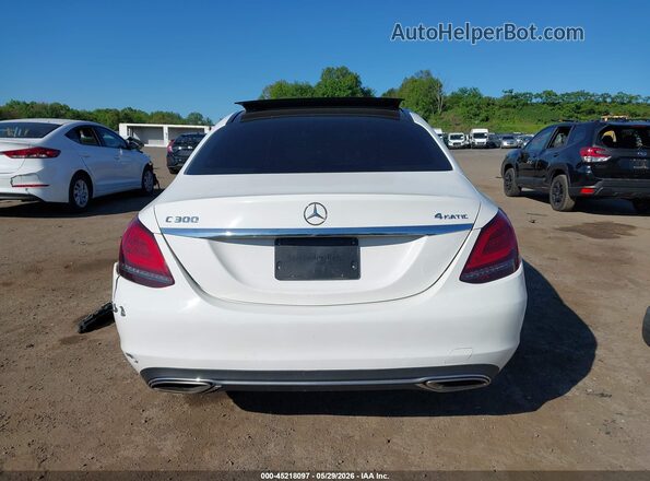 55SWF8EB4KU290196 2019 MERCEDES-BENZ C-CLASS White 
