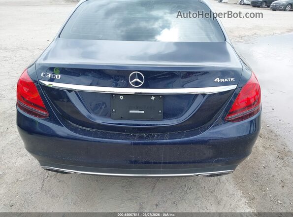 55SWF8EB4KU290828 2019 MERCEDES-BENZ C-CLASS Синий 