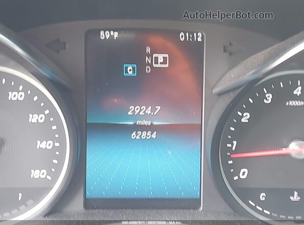 55SWF8EB4KU290828 2019 MERCEDES-BENZ C-CLASS Синий 
