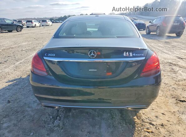 55SWF8EB4KU303285 2019 MERCEDES-BENZ C Black Հետևի տեսք