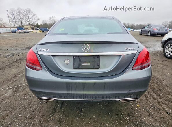 55SWF8EB5KU300525 2019 MERCEDES-BENZ C Gray 