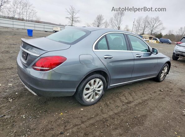 55SWF8EB5KU300525 2019 MERCEDES-BENZ C Gray 