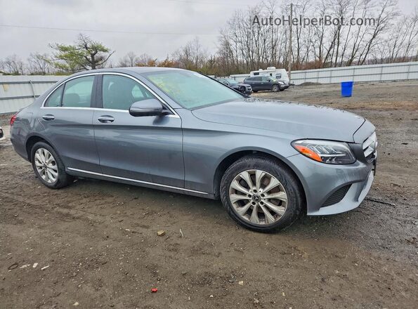55SWF8EB5KU300525 2019 MERCEDES-BENZ C Gray 
