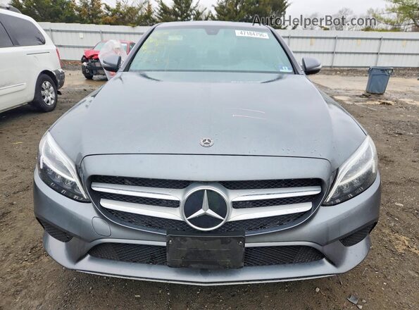 55SWF8EB5KU300525 2019 MERCEDES-BENZ C Gray 