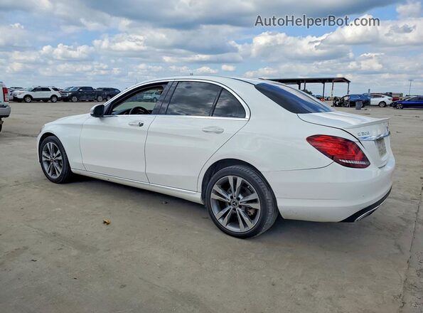 55SWF8EB6KU298526 2019 MERCEDES-BENZ C White Հետևի ձախ