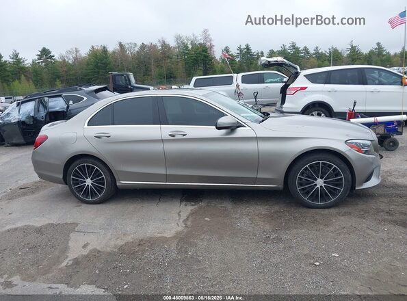 55SWF8EB7KU283761 2019 MERCEDES-BENZ C-CLASS Silver Rear interior view