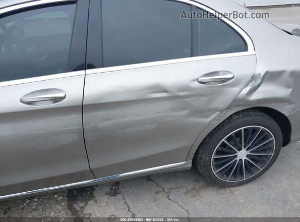 55SWF8EB7KU283761 2019 MERCEDES-BENZ C-CLASS Silver Front view