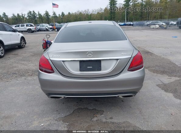 55SWF8EB7KU283761 2019 MERCEDES-BENZ C-CLASS Silver 