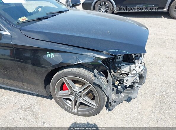 55SWF8EB9LU330175 2020 MERCEDES-BENZ C-CLASS Black Front view