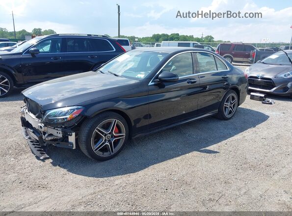 55SWF8EB9LU330175 2020 MERCEDES-BENZ C-CLASS Black Front left