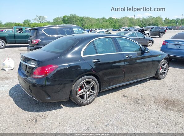 55SWF8EB9LU330175 2020 MERCEDES-BENZ C-CLASS Black Rear right