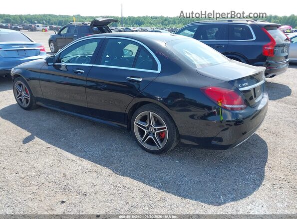55SWF8EB9LU330175 2020 MERCEDES-BENZ C-CLASS Black Rear left