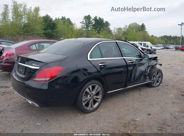 55SWF8EBXKU291935 2019 MERCEDES-BENZ C-CLASS Black Հետևի աջ