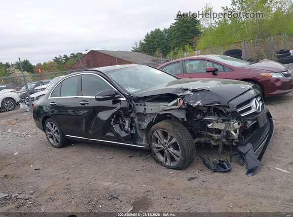 55SWF8EBXKU291935 2019 MERCEDES-BENZ C-CLASS Black Սալոնի հետևի տեսք