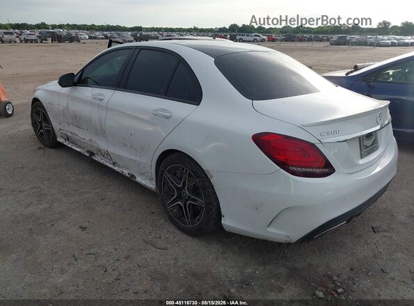 55SWF8EBXLU326247 2020 MERCEDES-BENZ C-CLASS White Задня ліва чверть
