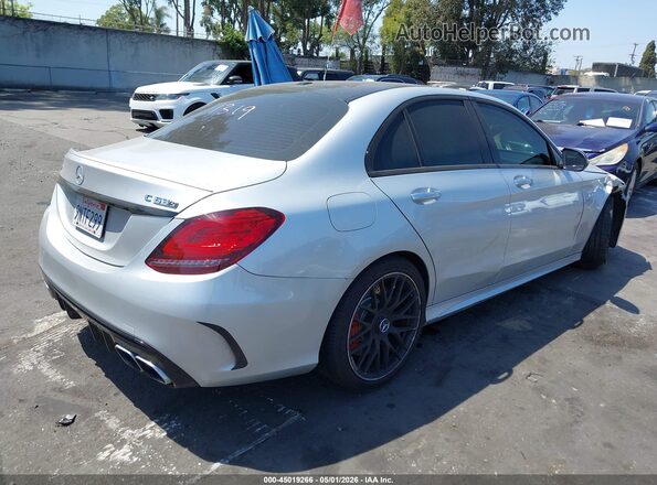 55SWF8GB9LU328472 2020 MERCEDES-BENZ AMG C 63 Silver უკანა მარჯვენა