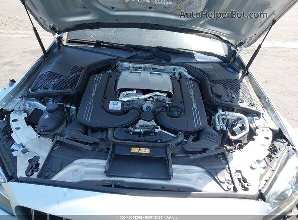 55SWF8GB9LU328472 2020 MERCEDES-BENZ AMG C 63 Silver უკანა ხედი