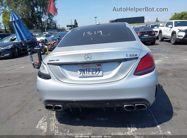 55SWF8GB9LU328472 2020 MERCEDES-BENZ AMG C 63 Silver 