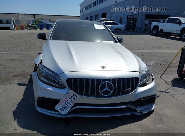 55SWF8GB9LU328472 2020 MERCEDES-BENZ AMG C 63 Silver ხელსაწყოთა პანელის ხედი