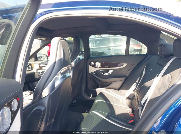 55SWF8HB2HU195852 2017 MERCEDES-BENZ AMG C 63 Blue 