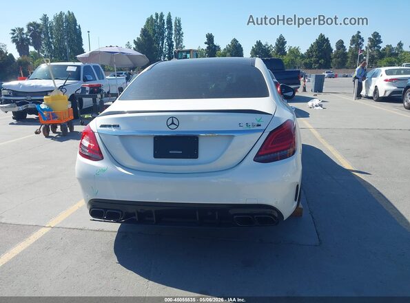 55SWF8HBXKU310527 2019 MERCEDES-BENZ AMG C 63 White 