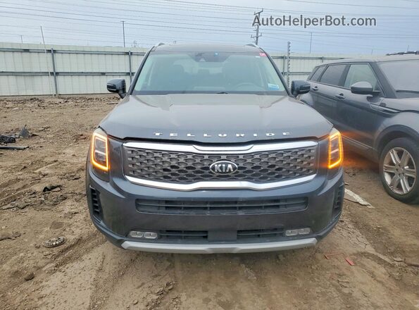 5XYP3DHC3LG013755 2020 KIA TELLURIDE Черный Вид сзади