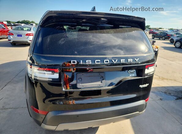 SALRG2RV8L2423150 2020 LAND ROVER DISCOVERY Black Widok wnętrza z przodu