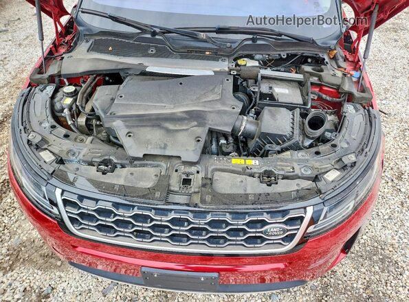 SALZJ2FX9LH033369 2020 LAND ROVER RANGE ROVER Red Widok naklejki z numerem VIN