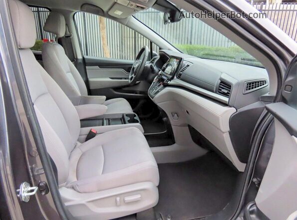 5FNRL6H53PB054759 2023 HONDA ODYSSEY Серый Вид сзади