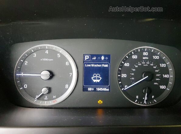 5NPE24AF0HH535497 2017 HYUNDAI SONATA Black 
