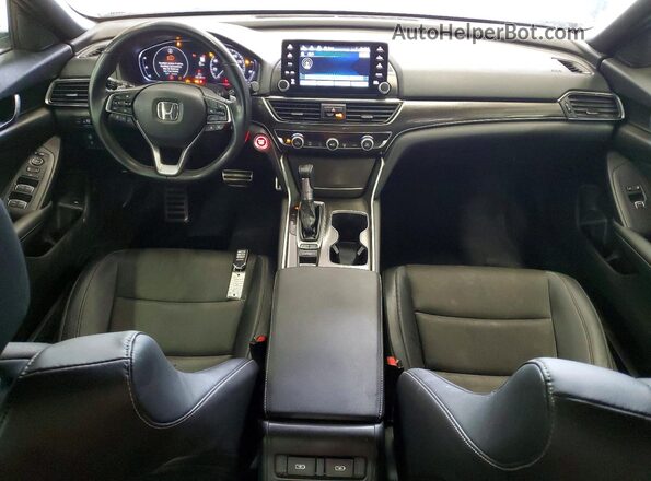1HGCV1F36NA091381 2022 HONDA ACCORD White წინა პანელის ხედი