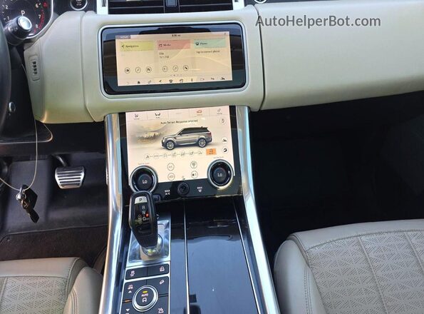 SALWV2REXJA188682 2018 LAND ROVER RANGE White Вид задніх сидінь