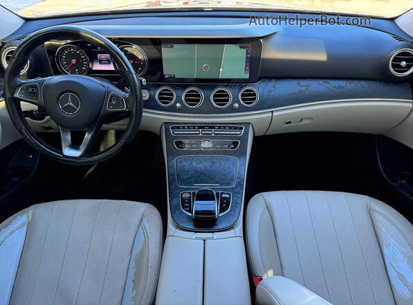 WDDZH6GB9HA239374 2017 MERCEDES-BENZ E Gray 