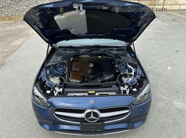 W1KAF4GB0RR170763 2024 MERCEDES-BENZ C Blue Widok tylnych siedzeń