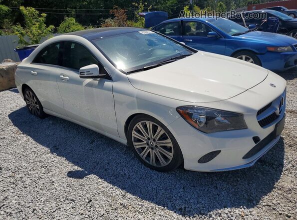 WDDSJ4GB1JN543209 2018 MERCEDES-BENZ CLA-CLASS White Vista frontal