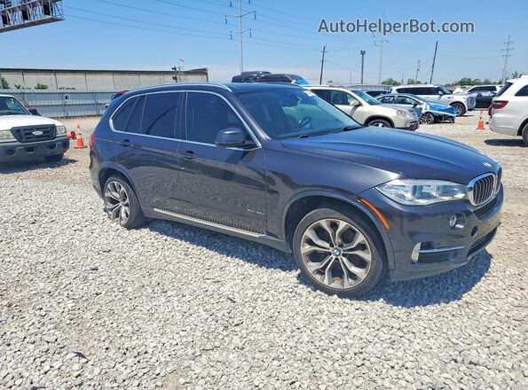5UXKT0C5XG0S75326 2016 BMW X5 Black Front view