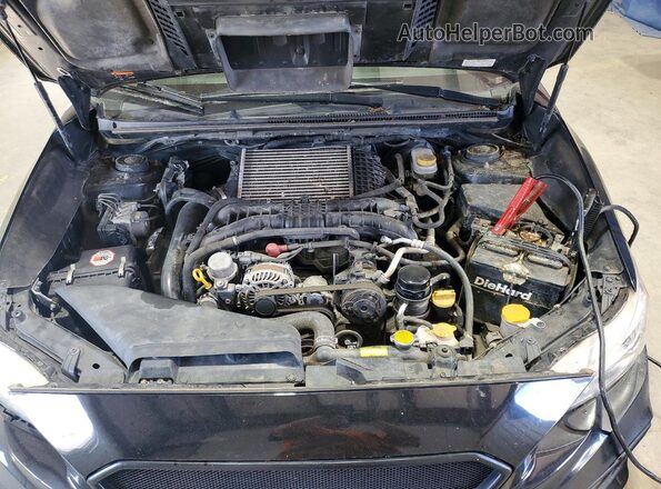JF1VA1B68K9817778 2019 SUBARU WRX Black Widok komory silnika