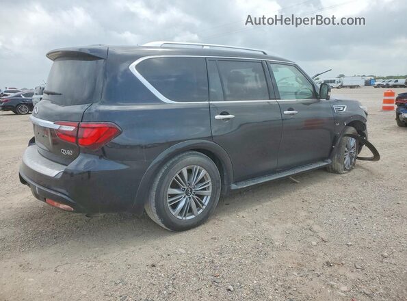 JN8AZ2NF4K9685982 2019 INFINITI QX80 Black Առջևի աջ