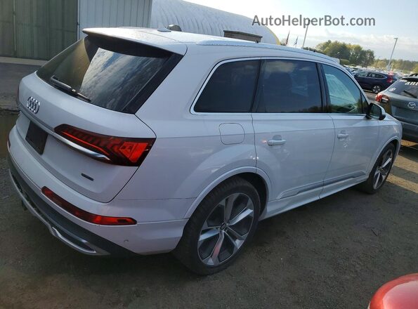 WA1VXAF76LD001088 2020 AUDI Q7 Белый Передняя правая четверть