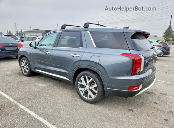 KM8R44HE5NU350366 2022 HYUNDAI PALISADE Gray Задня права чверть