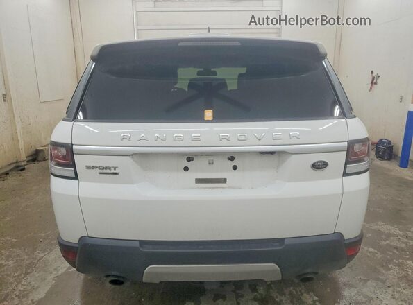 SALWR2PF9GA595319 2016 LAND ROVER RANGE ROVER Белый Вид салона спереди