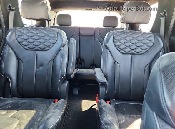 KM8R5DHE8LU108018 2020 HYUNDAI PALISADE Black Вид задньої частини салону