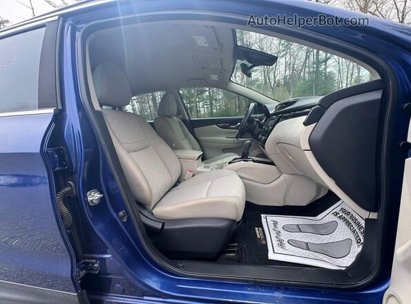 JN1BJ1CR7KW319243 2019 NISSAN ROGUE Синий 