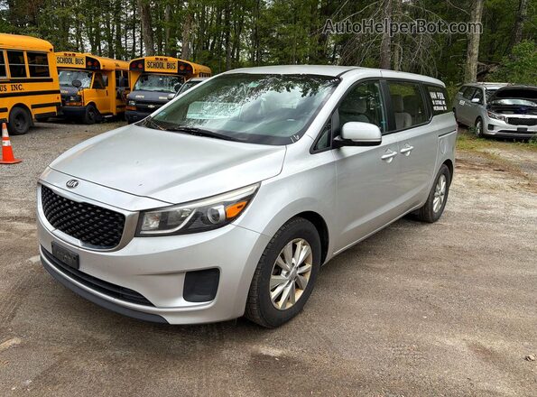 KNDMA5C16G6114169 2016 KIA SEDONA Gray 