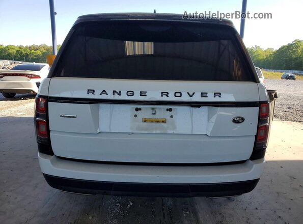 SALGS2RE7KA528255 2019 LAND ROVER RANGE Белый Вид салона спереди
