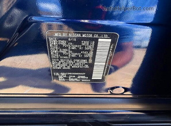 JN8AZ2ND3G9800027 2016 INFINITI QX80 Blue 