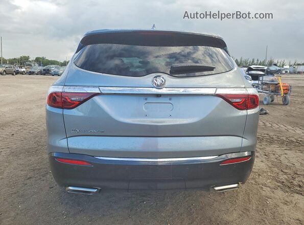 5GAEVAKWXPJ259390 2023 BUICK ENCLAVE Silver წინა სალონის ხედი