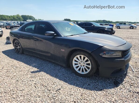 2C3CDXCT4GH227752 2016 DODGE CHARGER Gray Front view